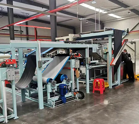 Machine de confection de ressorts pneumatiques
