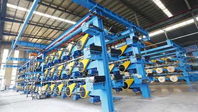 Ligne de production de bandes transporteuses