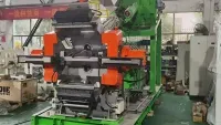 Extrudeuse duplex et Machine d'extrusion pour caoutchouc