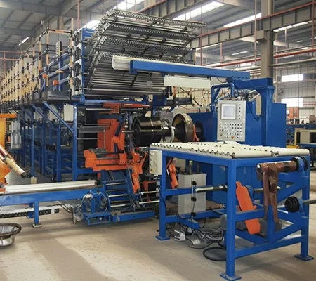 Machine de confection de pneus génie civil et agricole