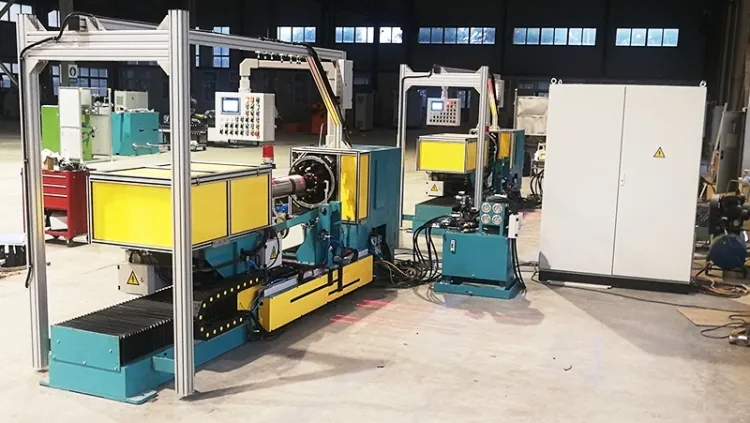 Machine de confection de ressorts pneumatiques