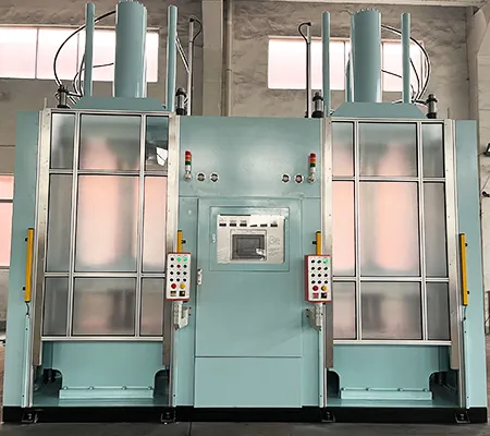 Presse de vulcanisation de ressorts pneumatiques