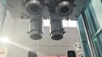 Presse de vulcanisation de ressorts pneumatiques