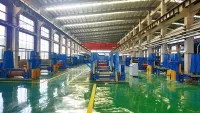Ligne de vulcanisation pour bandes transporteuses à carcasse textile